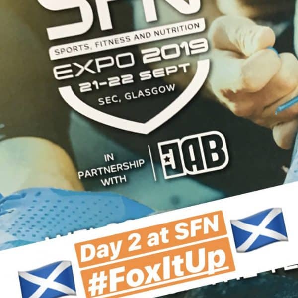 The Foxes get fit at SFN Expo Glasgow! 