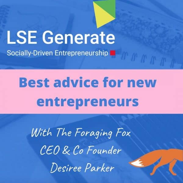 LSE Generate Start Up Stories Interview with CEO & Co Founder, Desiree Parker
